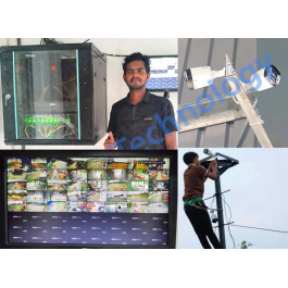 Industrial CCTV Camera Installation at Meghna Ghat Project