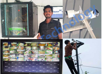 Industrial CCTV Camera Installation at Meghna Ghat Project