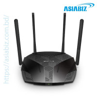 Mercusys MR80X AX3000 Dual Band Gigabit WiFi 6 Router